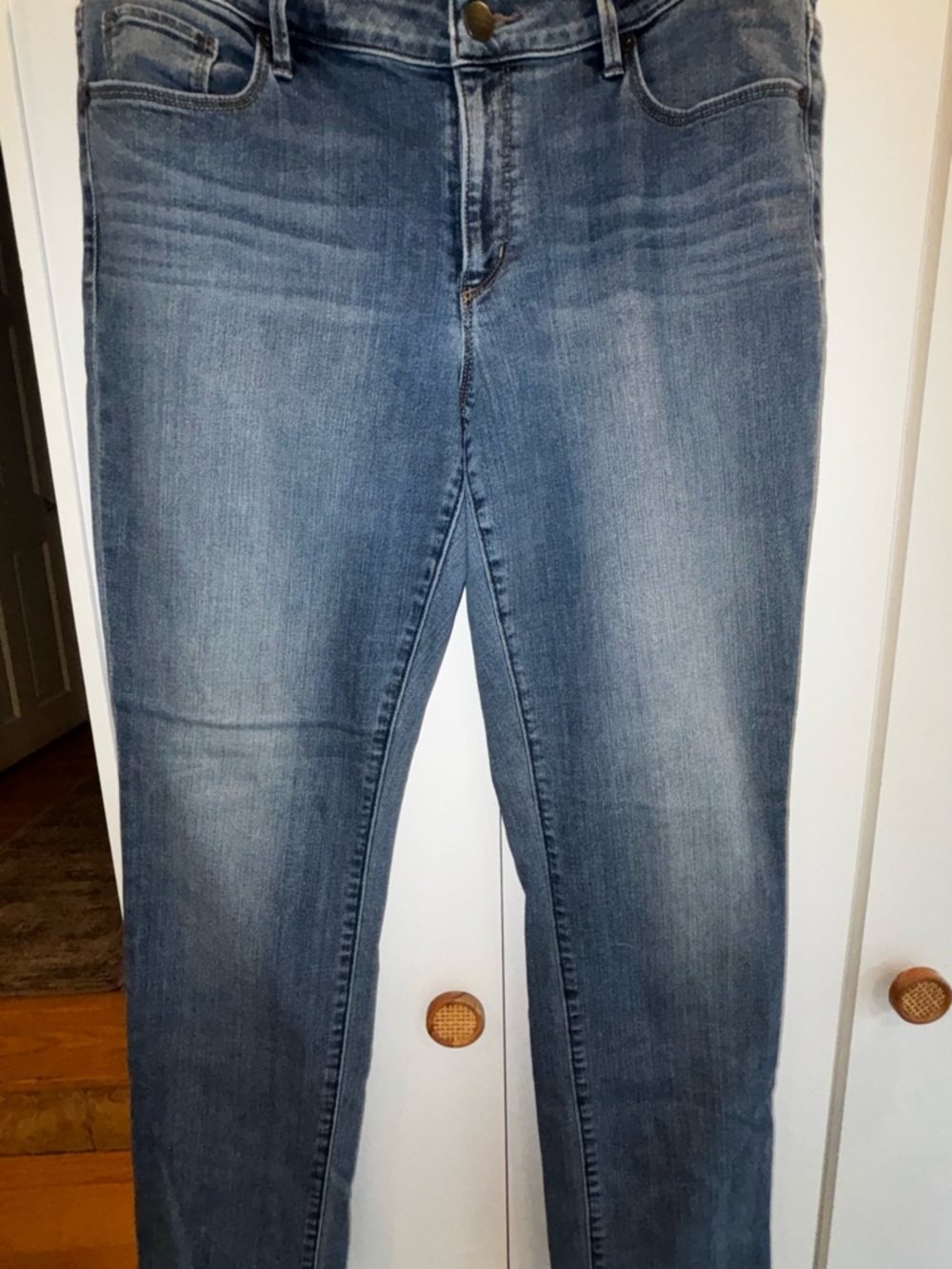 LOFT Women's Medium Blue Straight Leg Jeans
